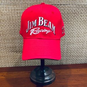 🌟2xHP🌟NWOT Jim Beam Racing Baseball Cap Robby Gordon
